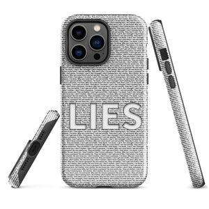 Lies - iPhone Phone Case